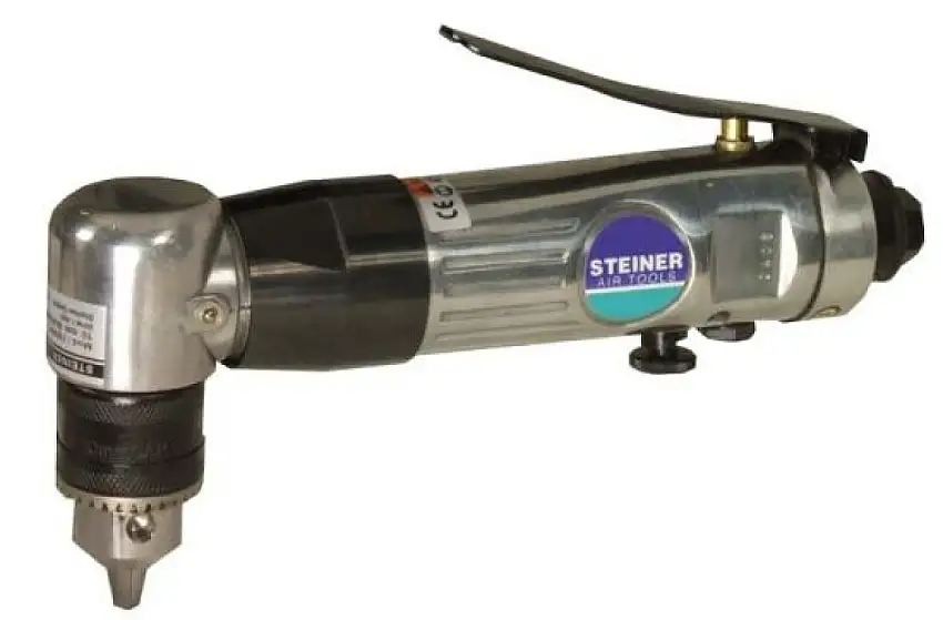 PERCEUSE ANGULAIRE PNEUMATIQUE STEINER 10MM AVEC ROTATION GAUCHE/DROITE ET 1400 TR/MIN