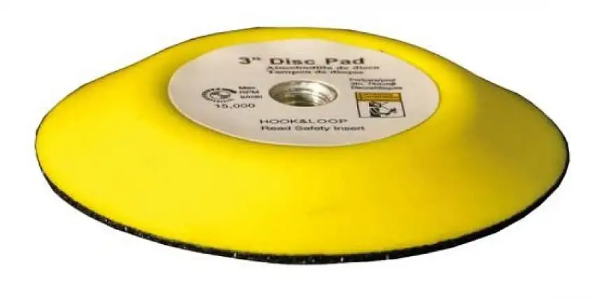 STEINER PLATEAU DE SUPPORT VELCRO Ø 75MM FILETAGE INTéRIEUR 5/16" UNF