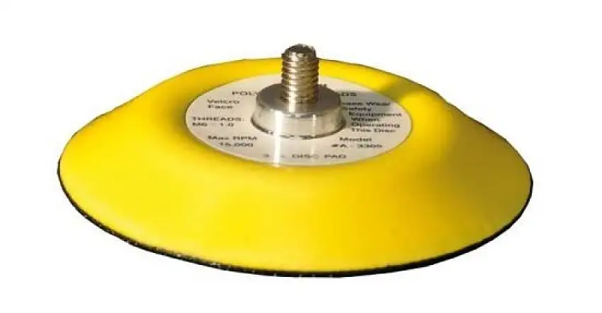 STEINER PLATEAU SUPPORT VELCRO Ø50MM AVEC ADAPTATEUR FILETé M6
