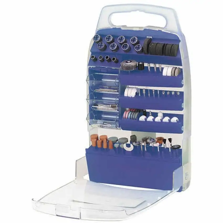KIT D’ACCESSOIRES POUR MINI-PERCEUSE DRAPER 200 PIèCES POUR UNE UTILISATION POLYVALENTE