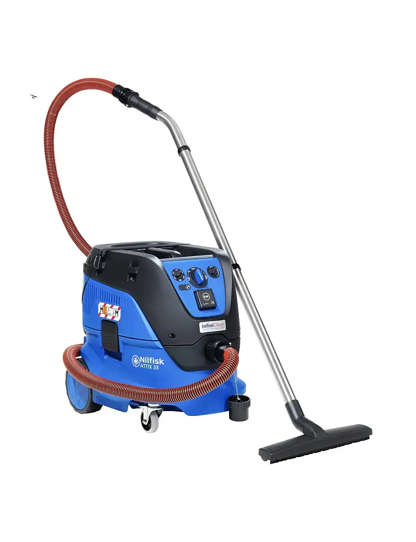 ASPIRATEUR EAU ET POUSSIèRE NILFISK ATTIX 33-2M IC AVEC NETTOYAGE DE FILTRE INFINICLEAN™