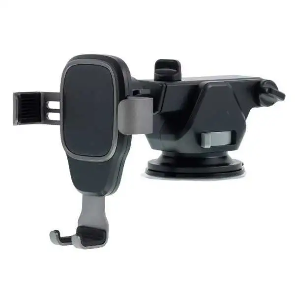Support téléphone gravitaire monté sur ventouse