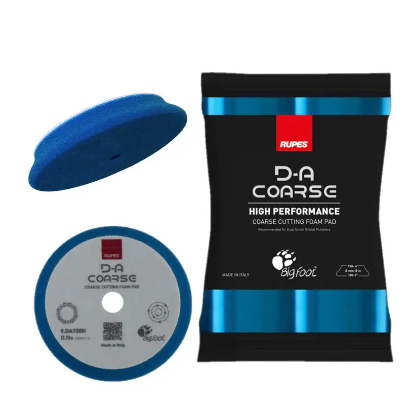 Tampon de polissage en mousse - Bleu dur - 150mm - RUPES
