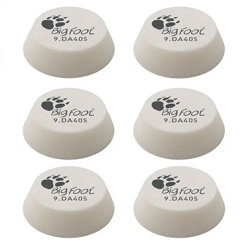 Tampon en mousse de polissage - Blanche - 40mm - 6pcs - RUPES