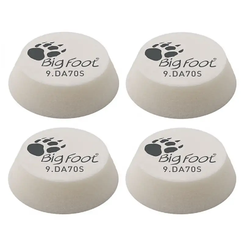 Tampon en mousse de polissage - Blanche - 70mm - 4pcs - RUPES