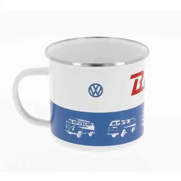 TASSE ÉMAILLÉE VW BUS 500ml DANS BOÎTE CADEAU - BULLI DRIVER