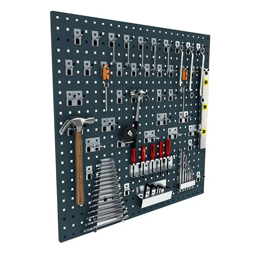 TOOLBOX4YOU SET D��ACCESSOIRES 44 PIèCES POUR PANNEAU MURAL EXPERT