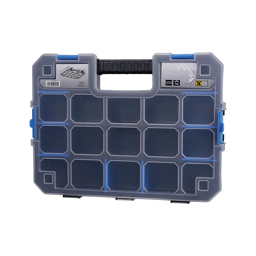 BOîTE DE RANGEMENT TOOLBOX4YOU AVEC COMPARTIMENTS LARGE 330X440X75MM