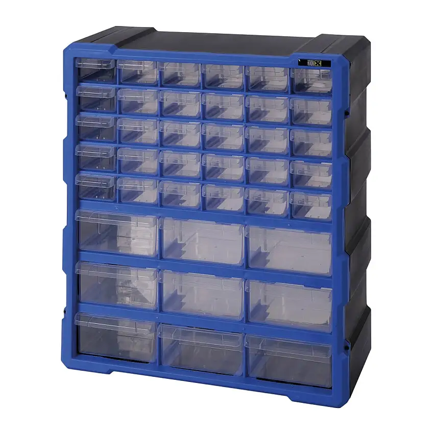 ARMOIRE DE RANGEMENT TOOLBOX4YOU AVEC 39 BACS POUR UNE ORGANISATION EFFICACE