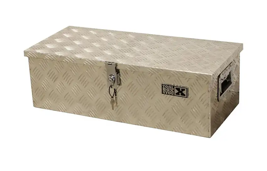 TOOLBOX4YOU COFFRE DE RANGEMENT TôLE STRIéE MEDIUM 760X335X245MM