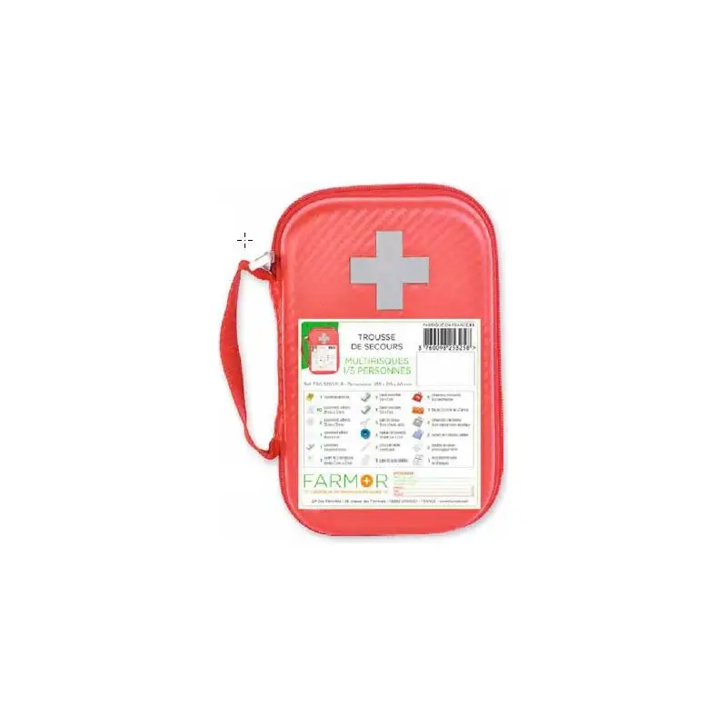 TROUSSE DE SECOURS MULTIRISQUES 1/5 PERS