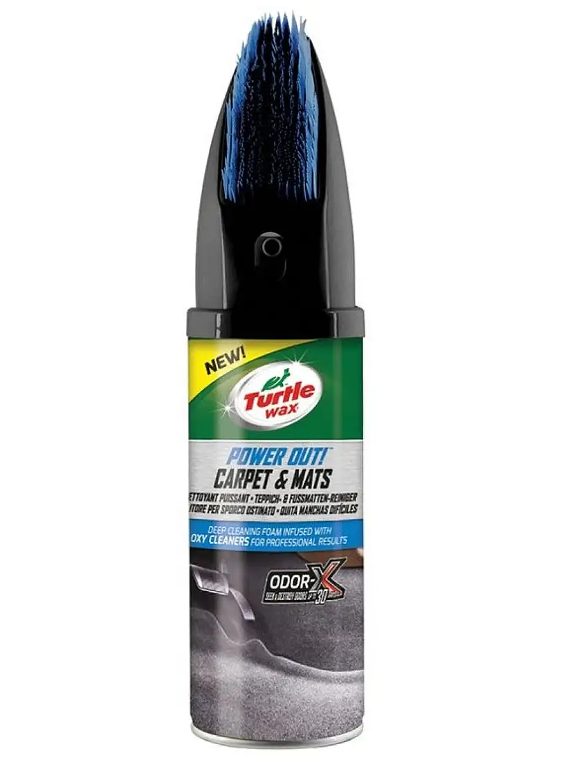 TURTLE WAX POWER OUT CARPET & MATS 400ML NETTOYANT TAPIS PUISSANT