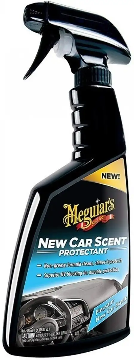MEGUIAR'S NEW CAR SCENT PROTECTANT 473ML NETTOYANT INTéRIEUR AVEC PROTECTION UV