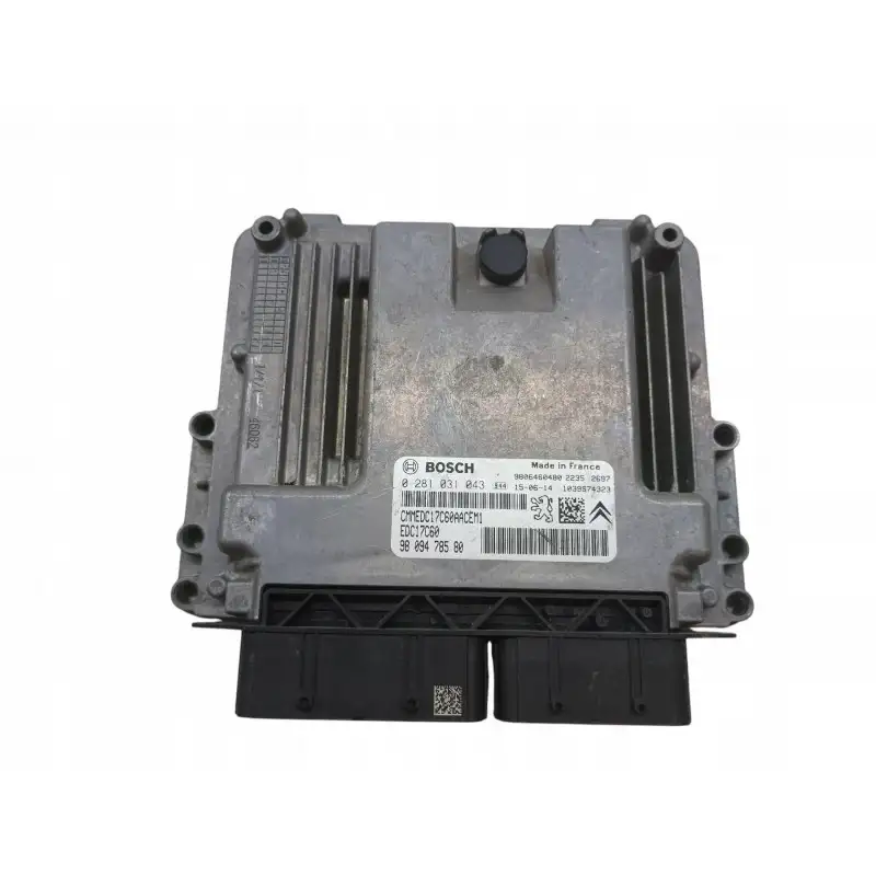 UNITÉ DE CONTRÔLE DU MOTEUR 0281031043 9809478580 1.6 D 119KM Peugeot 508 I (2010-  )