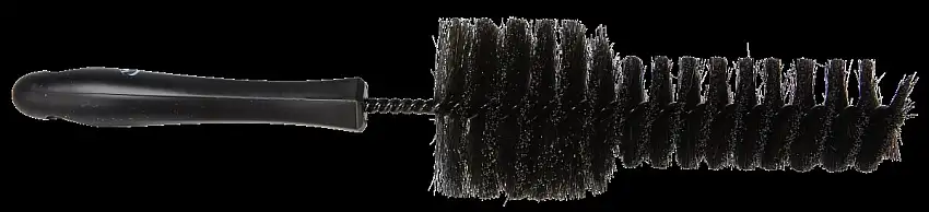 BROSSE à JANTES VIKAN AVEC FIBRES NATURELLES DOUCES