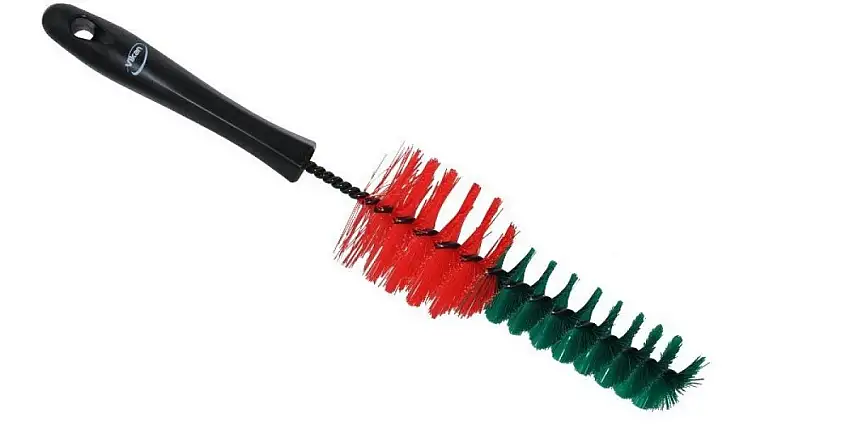 BROSSE à JANTES VIKAN AVEC FIBRES POLYESTER DURES