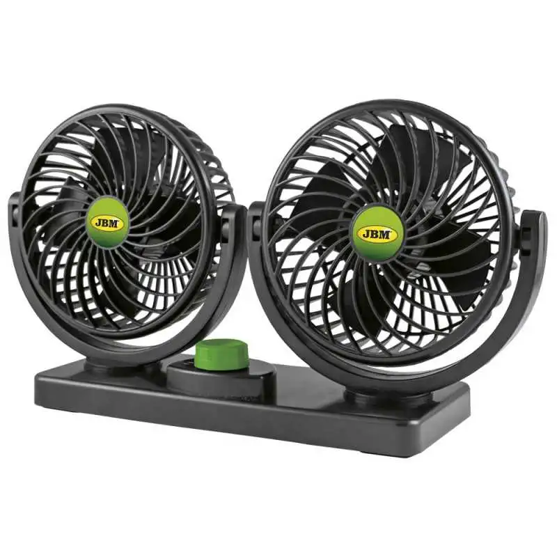 VENTILATEUR DE VOITURE DOUBLE 5"- 24 V
