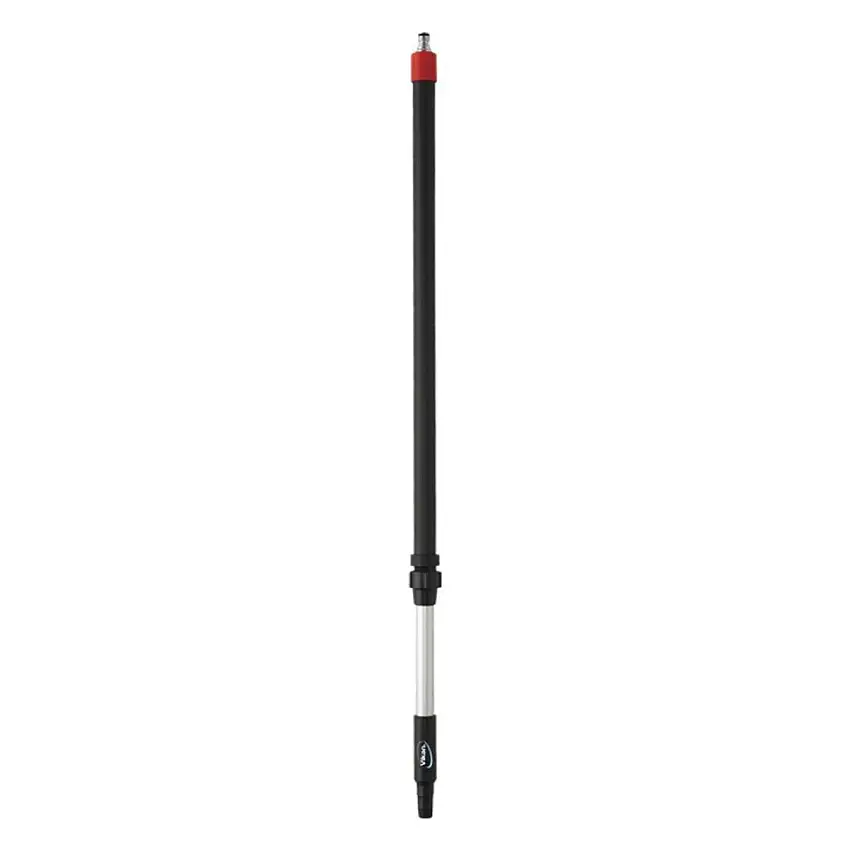 VIKAN MANCHE TéLESCOPIQUE POUR BROSSE DE LAVAGE AVEC PASSAGE D'EAU ET RACCORD GARDENA, 100-160 CM