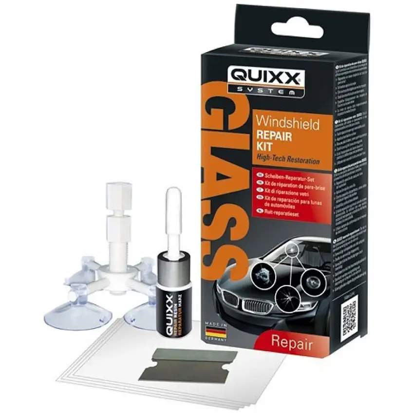 KIT DE RéPARATION DE PARE-BRISE QUIXX AVEC TECHNOLOGIE LIQUID GLASS