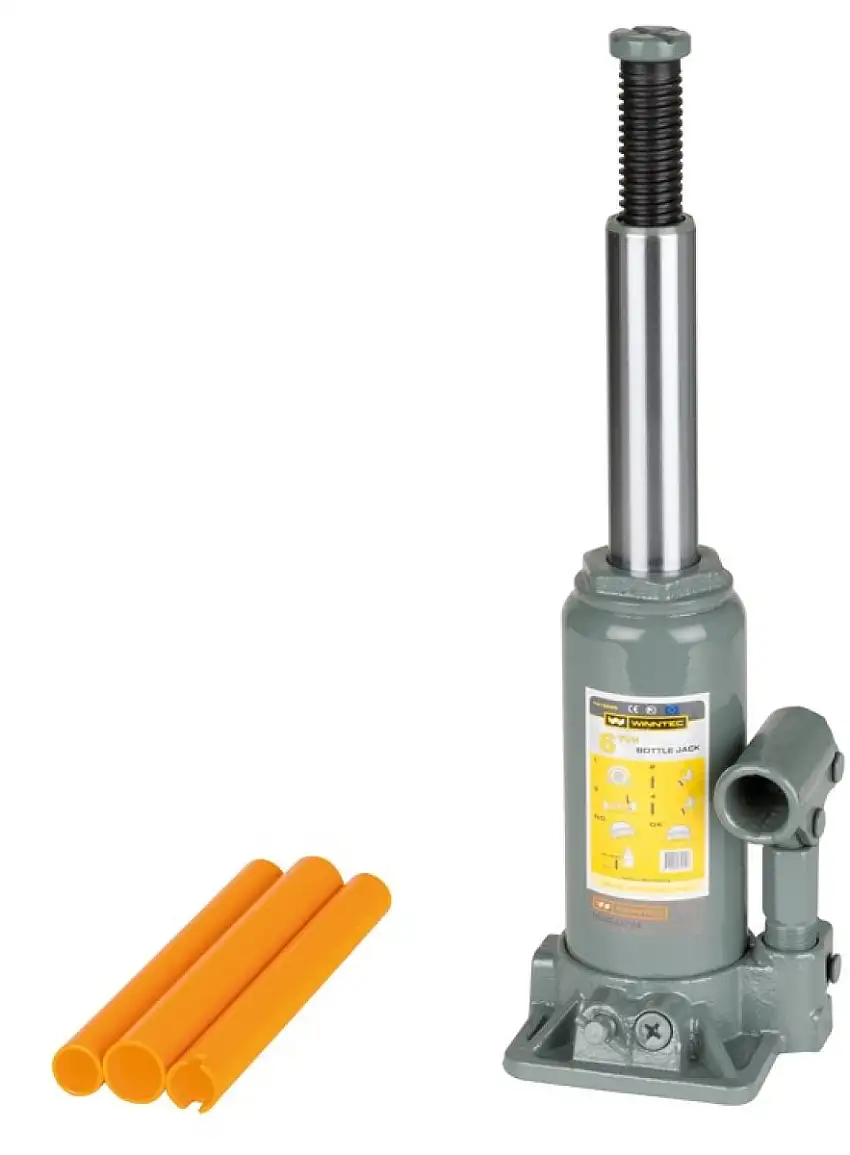 CRIC BOUTEILLE WINNTEC 6 TONNES AVEC SOUPAPE DE SURPRESSION ET VIS D’EXTENSION