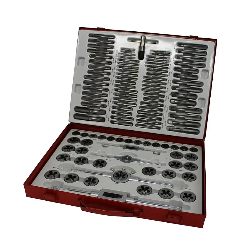 XPTOOLS COFFRET COMBINé DE TARAUDS MéTRIQUES 110 PIèCES