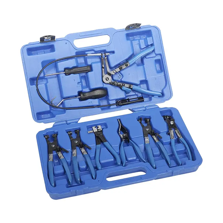 XPTOOLS ENSEMBLE DE PINCES à COLLIERS 9 PIèCES POUR DIVERS COLLIERS DE SERRAGE