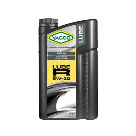 HUILE MOTEUR YACCO LUBE R 5W30