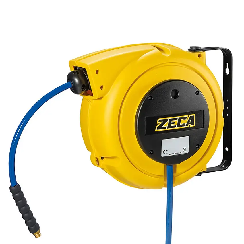 ENROULEUR DE TUYAU ZECA 804/8 POUR AIR ET EAU, Ø 8 MM, 9+1 MèTRES