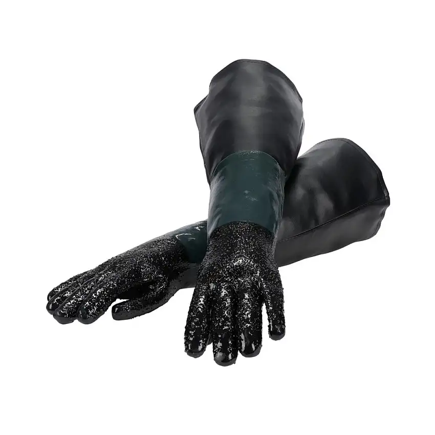 GANTS DE SABLAGE ZIONAIR CAOUTCHOUC DURABLE 600 MM