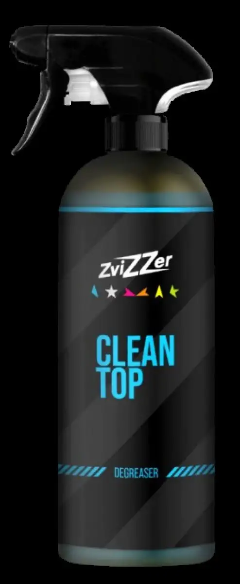 ZVIZZER CLEAN TOP DéGRAISSANT 500ML POUR UN DéGRAISSAGE APPROFONDI DE LA PEINTURE