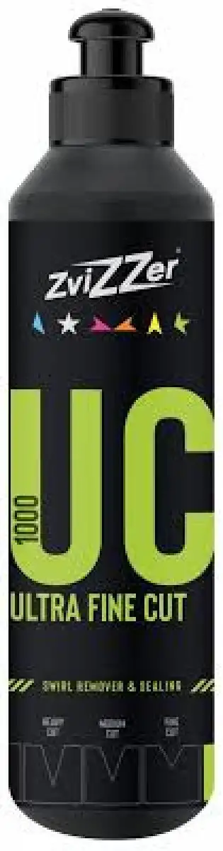 ZVIZZER FC 1000 ULTRAFINE CUT 250ML POLISH POUR UNE FINITION MIROIR ULTRA-LISSE