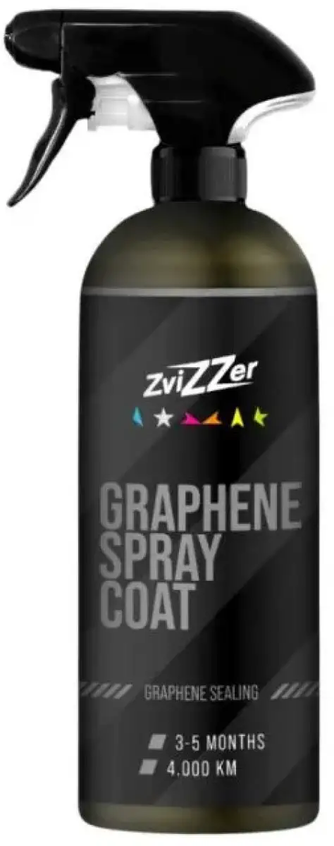 ZVIZZER GRAPHENE SPRAY COAT 500ML - PROTECTION DURABLE DE LA PEINTURE