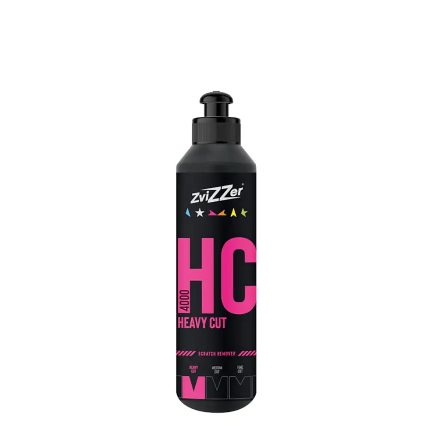 ZVIZZER HC4000 HEAVY CUT SCRATCH REMOVER 250ML