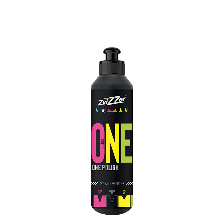 ZVIZZER ONE POLISH ALL-IN-ONE 250ML AVEC UN FORT POUVOIR DE CORRECTION ET UNE PROTECTION LONGUE DURéE