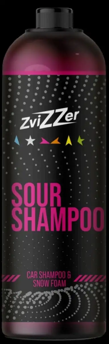 ZVIZZER SOUR SHAMPOO 1000ML POUR NETTOYAGE EN PROFONDEUR ET PROTECTION CéRAMIQUE