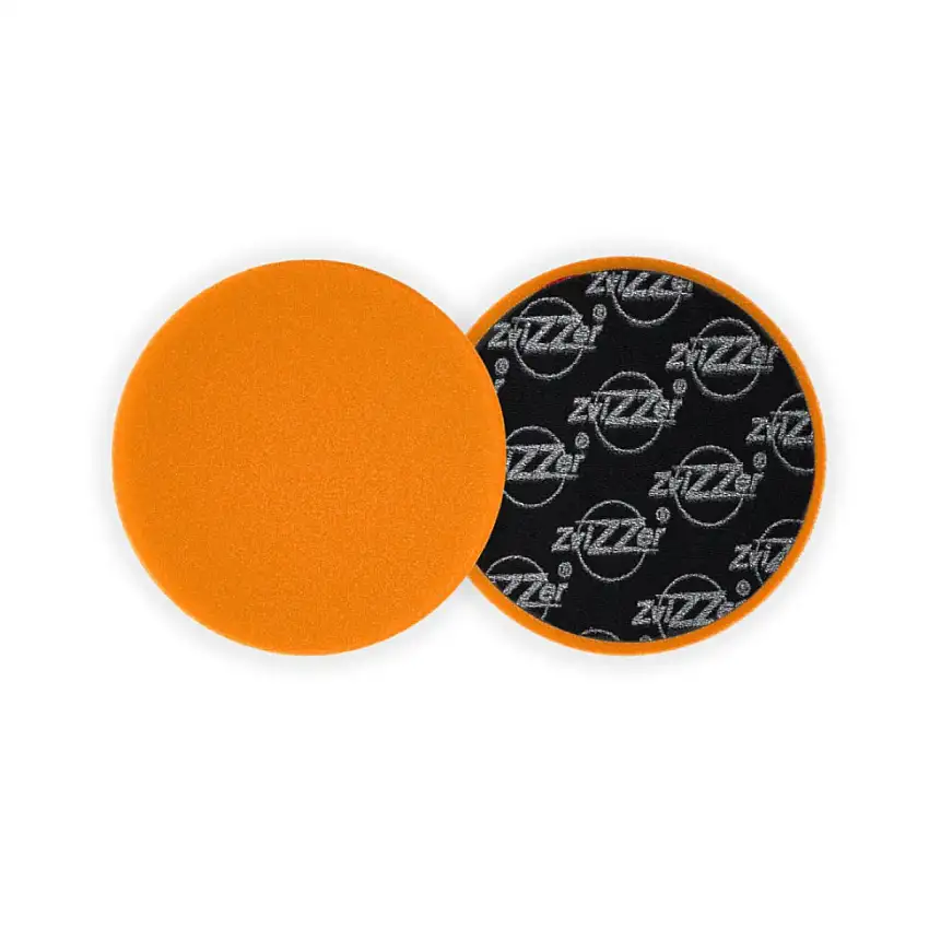 ZVIZZER STANDARD PAD MEDIUM ORANGE Ø90/12/76MM POUR POLISSEUSES ROTATIVES