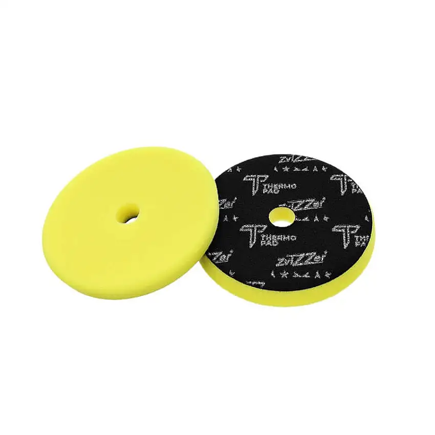ZVIZZER THERMO TRAPEZ PAD FIN JAUNE Ø140/20/125MM (2 PIèCES)